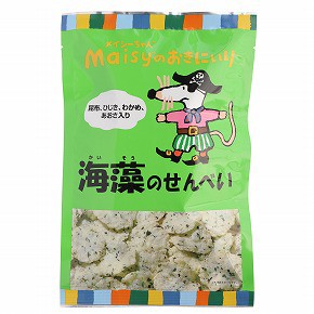 メイシーちゃん（TM）のおきにいり 海藻のせんべい （43g×6個セット）【創健社】