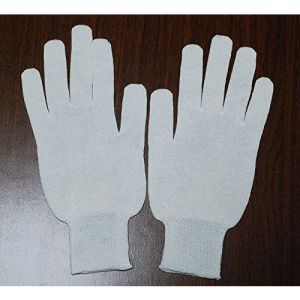 竹布 ガーゼ手袋  Mサイズ 【空飛ぶ竹ガーゼ社】　※手首部分緒寸法が長くなり、患部をより保護しやすくなりました。