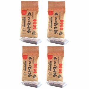 【あす着対応】【16包増量中】十津川農場 ねじめびわ茶300 (2gティーバック 300包入)×4箱セット