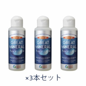 GREAT MINERAL グレイトミネラル（100ml）×3本セット  【グリーンハート・インターナショナル】