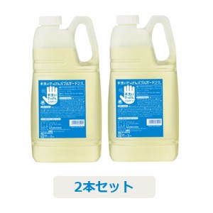 手洗いせっけん・ハンドソープ バブルガード 2.1L×2本セット 【あす着対応】（大容量）【シャボン玉石けん】