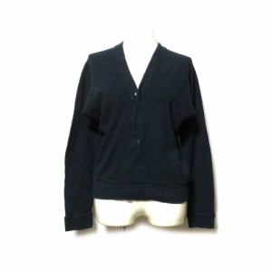 Y's ワイズ「3」変形ワイドカットソー (黒 ブラック 山本耀司 Yohji Yamamoto ヨウジヤマモト 製品染め) 119823 【中古】