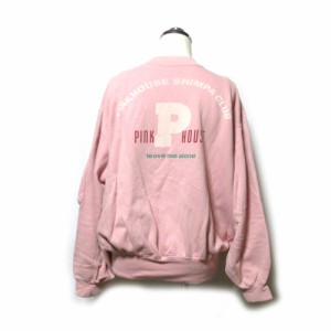 Vintage PINK HOUSE ヴィンテージ ピンクハウス MA-1スエットジャケット 120776 【中古】