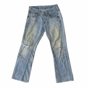 Levi's リーバイス レギュラーヴィンテージクラッシュデニムパンツ (ビンテージ ブルー ジーンズ) 121577 【中古】