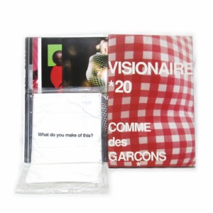 VISIONAIRE 20 COMME des GARCONS ヴィジョネア 20 コムデギャルソン レッド 実物大の型紙付 (開封済み 未使用品) 122139 【中古】