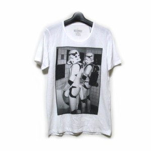 NO COMMENT PARIS ノーコメントパリ「S」スターウォーズ.ストームトルーパーTシャツ (白 半袖 Stormtrooper Star Wars) 125443 【中古】