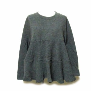 Y's for living ワイズフォーリビング アシンメトリー切り替えニットセーター (Yohji Yamamoto  ヨウジヤマモト) 125992 【中古】