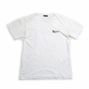 COMME des GARCONS HOMME PLUS コムデギャルソン オムプリュス 20周年限定Tシャツ (白 半袖 ロゴ) 127666 【中古】