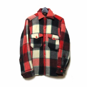 Vintage WOOLRICH ヴィンテージ  ウールリッチ  アメリカ製 タータンチェックウールシャツ (USA) 128230 【中古】