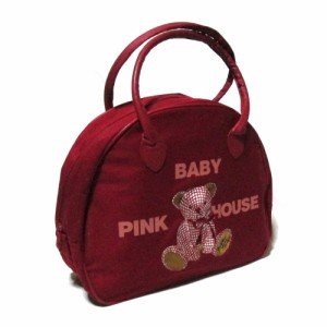 Vintage PINK HOUSE ヴィンテージ ピンクハウス BABY ボストンバッグ (ベイビー 鞄 テディーベア) 131425 【中古】