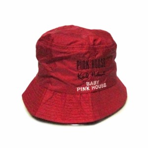 Vintage PINK HOUSE Karl Helmut BABY ヴィンテージ ピンクハウスカールヘルムベイビー ナイロンハット (帽子 赤 ロゴ) 132071 【中古】