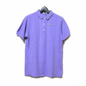 Vintage LACOSTE ヴィンテージ ラコステ「48」フランス製 ワンポイント鹿の子ポロシャツ 133416 【中古】