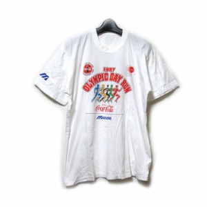 Vintage 1997 NAGANO Olympic ヴィンテージ 長野オリンピック ミズノ コカコーラ Tシャツ (五輪 coca cola MIZUNO) 133452 【中古】