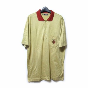 美品 Vintage CELINE ヴィンテージ セリーヌ「XL」イタリア製 エンブレムポロシャツ (半袖 ビンテージ) 133595 【中古】
