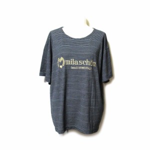 Vintage Mila sch?n ヴィンテージ ミラ ショーン ドルマンロゴ刺繍カットソー (Mila Schoen Tシャツ ビンテージ) 133651 【中古】