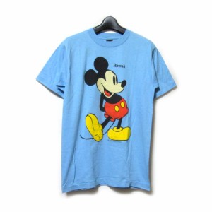 デッドストック Vintage Mickey Mouse ヴィンテージ ミッキーマウス「S」アメリカ製 Hawai Tシャツ 133662