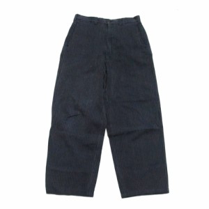 Vintage COMME des GARCONS HOMME ヴィンテージ コムデギャルソン オム「M」ストライプコットンパンツ 134345 【中古】