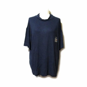 美品 Vintage GIANFRANCO FERRE ヴィンテージ ジャンフランコ フェレ「EU48」イタリア製 エンブレムニットTシャツ 134348 【中古】