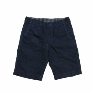 COMME des GARCONS HOMME コムデギャルソン オム「XS」2012 コットンショートパンツ (ハーフパンツ ネイビー 紺) 134356 【中古】