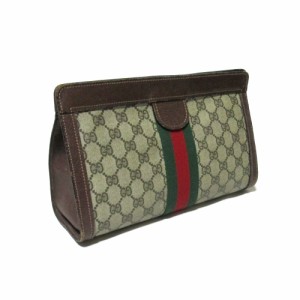 Vintagea old GUCCI ヴィンテージ オールド グッチ イタリア製 モノグラムクラッチバッグ (ビンテージ セカンドバッグ 鞄) 134767