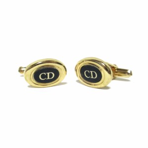 Vintage Christian Dior ヴィンテージ オールド クリスチャンディオール ゴールドカフスボタン 135253 【中古】