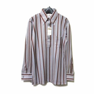 【新品】 Vintage clover shirt ヴィンテージ クローバーシャツ「LL」日本製 ストライプシャツ 135633