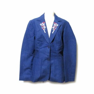 50's 60's Vintage H BAR C ヴィンテージ エイチバーシー アメリカ製 デニム刺繍装飾ジャケット 136226 【中古】
