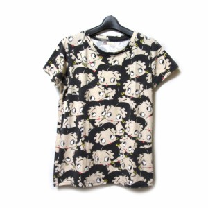 Vintage BettyBoop ヴィンテージ ベティブープ モノグラムTシャツ (ベティちゃん ビンテージ 半袖) 136291 【中古】