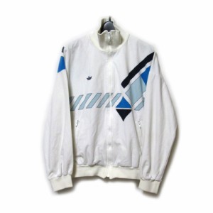 Vintage adidas ヴィンテージ オールド アディダス「S」西ドイツ製 アシンメトリーライントラックジャージ.ジャケット 136362