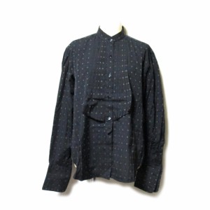 美品 Vintage KENZO ヴィンテージ オールド ケンゾー プリーツカフスブラウス (高田賢三 ビンテージ シャツ) 136398 【中古】