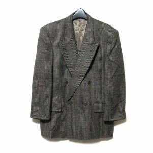 美品 Vintage ATELIER SAB FOR MEN アトリエサブ フォーメン「S」ダブルブレスツイードジャケット 136683 【中古】