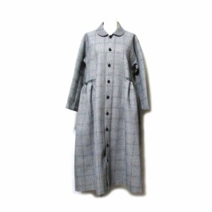 新品同様 tricot COMME des GARCONS トリコ コムデギャルソ 2019「M」Aラインワイドロングワンピース.コート 136811 【中古】