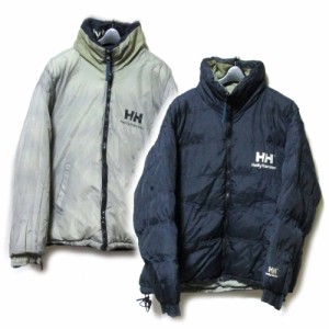 Vintage HELLY HANSEN ヴィンテージ オールド ヘリーハンセン「M」ダウンジャケット フード収納 136867 【中古】