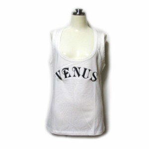 デッドストック Vivienne Westwood ヴィヴィアンウエストウッド「S」イタリア製 VENUS ロゴタンクトップ.Tシャツ 136880 【中古】