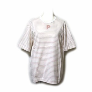 Vintage PINK HOUSE ヴィンテージ ピンクハウス「L」PボーダーTシャツ (金子功 カネコイサオ KANEKOISAO 半袖) 137103 【中古】