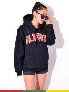 【在庫処分】AFGK パーカー メンズ レディース ブランド 大きいサイズ A FEW GOOD KIDS アフューグッドキッズ COLLEGE LOGO HOODIE カレ