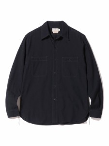 BUZZ RICKSON'S バズリクソンズ シャツ 長袖 メンズ レディース 綿 100% シャンブレーシャツ WILLIAM GIBSON COLLECTION BLACK CHAMBRAY 