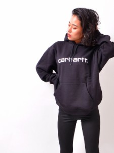 【在庫処分】Carhartt WIP カーハート パーカー レディース 大きめ 秋 冬 ブランド W HOODED CARHARTT SWEATSHIRT プルパーカー スウェッ