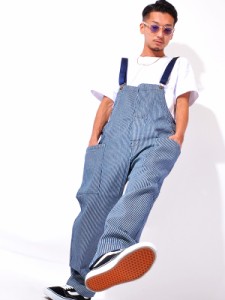 COOKMAN クックマン オーバーオール メンズ レディース 大きいサイズ Fisherman's Bib Overall Hickory フィッシャーマンズ コックマン 2