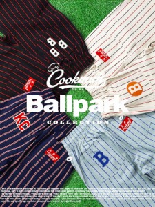 COOKMAN クックマン シェフパンツ ストライプ メンズ レディース Cookman Ballpark Collection 二グロリーグ ベースボールコレクション N