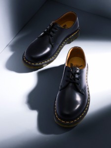 DR.MARTENS ドクターマーチン 3ホール 1461 シューズ 靴 革靴 メンズ レディース レザー イエローステッチ ブラック スムースレザー CORE