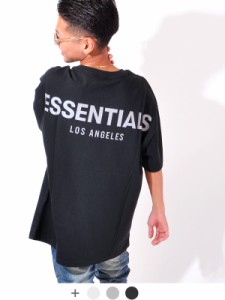 【在庫処分】Fear of God essentials Tシャツ メンズ レディース ユニセックス 半袖 FOG ESSENTIALS フィアオブゴッド エフオージー Los 