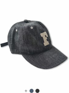 FULLCOUNT フルカウント キャップ メンズ レディース アメカジ 帽子 日本製 ブランド デニム 6Panel Denim Baseball Cap 'F' Patch ベー