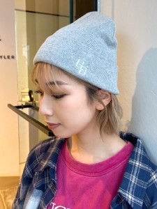 【在庫処分】【ネコポス送料無料】GYDA ジェイダ GG embroidery KNIT CAP キャップ ニットキャップ ニット帽 レディース ランド おしゃれ