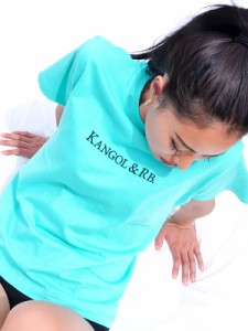 【ネコポス送料無料】KANGOL カンゴール Tシャツ メンズ レディース 半袖 ブランド 大きいサイズ 綿100% ロゴ ペールトーン ネオン シャ