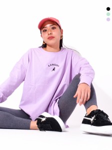 【ネコポス送料無料】KANGOL カンゴール Tシャツ レディース 長袖 おしゃれ ブランド 大きいサイズ ビッグシルエット ゆったり シンプル 