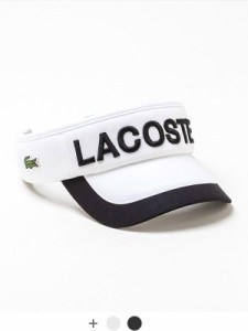 LACOSTE ラコステ 帽子 キャップ サンバイザー メンズ レディース ユニセックス 大人 かわいい おしゃれ シンプル バイカラー シンプル 