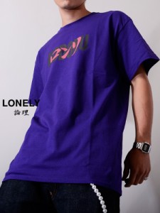 【ネコポス送料無料】LONELY 論理 ロンリー Tシャツ メンズ レディース ユニセックス 半袖 ブランド おしゃれ IMPOSSIBLE COLLABO インポ