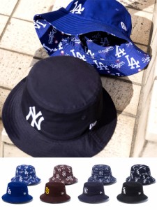 NEW ERA ニューエラ MLB Reversible Hat バケットハット バケハ レディース メンズ おしゃれ かわいい シンプル ブランド コラボ コラボ