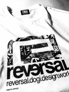 reversal リバーサル Tシャツ メンズ レディース 半袖 ゆったり 綿 100% GREAT MUTA BIG MARK COTTON TEE ビッグマーク 定番デザイン 武